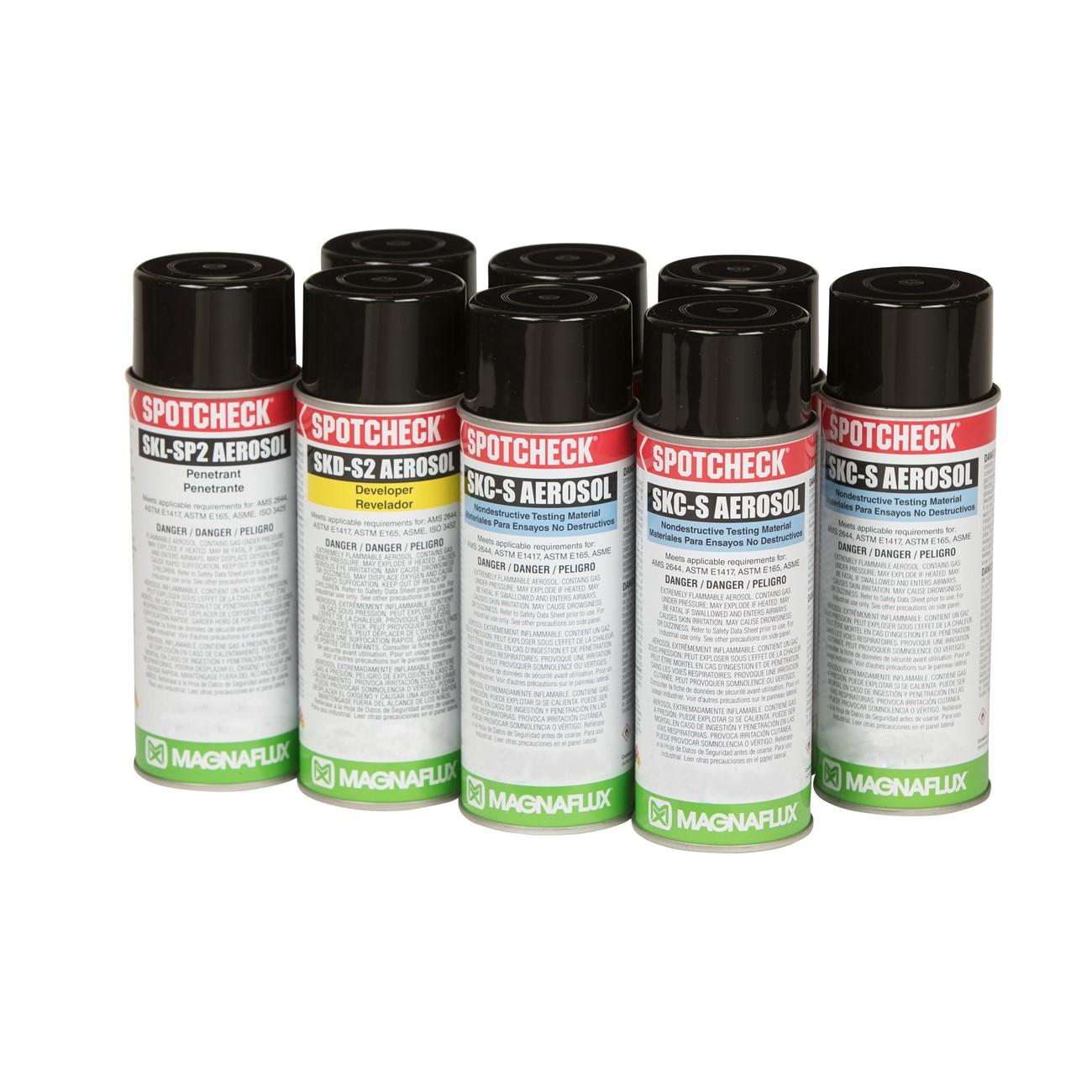 Magnaflux MGX01592048 Penetrant Testing Kits SK-816 Type 2 Kit B C