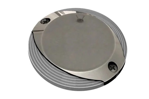Lumitec Scallop Pathway Light Spectrum Warm White 10-30vDC Stainless Housing