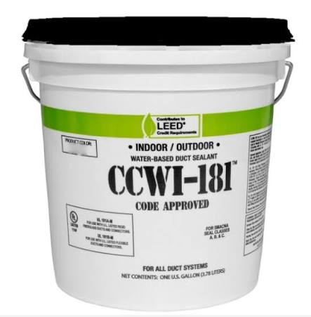 Hardcast Duct Sealant CCWI-181-BLACK-4-1 Gal