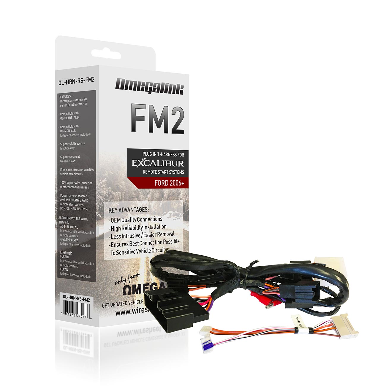 Omegalink T-Harness for Ford Lincoln Mazda Mercury Vehicles (2006-2014)