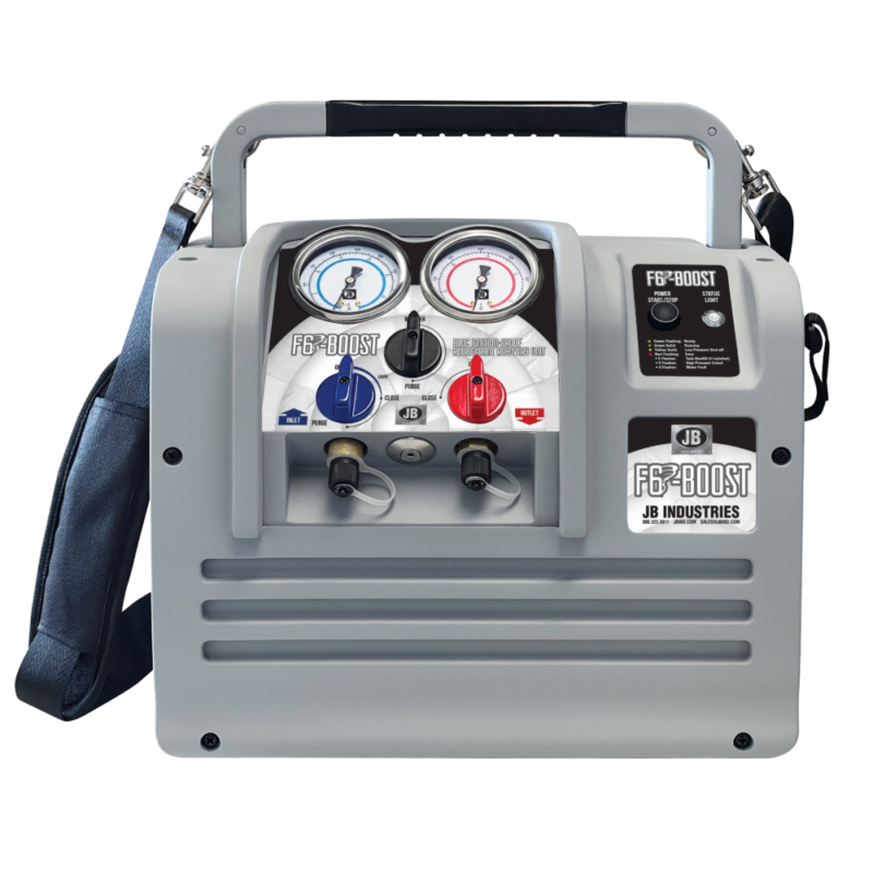 JB Industries F6-BOOST Recovery Unit for HVAC/R Systems Professional Grade