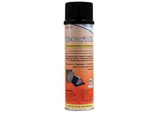 NU-CALGON 4371-75 Nu Calgon Tri-Pow'r Heavy-Duty No Rinse Detergent Degreaser and Deodorizer Coil Cleaner