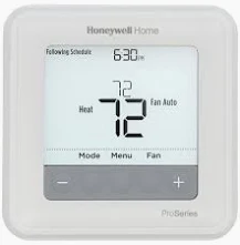 Honeywell Home T6 Pro Programmable Thermostat, 2 Heat/1 Cool – TH6210U2001/U