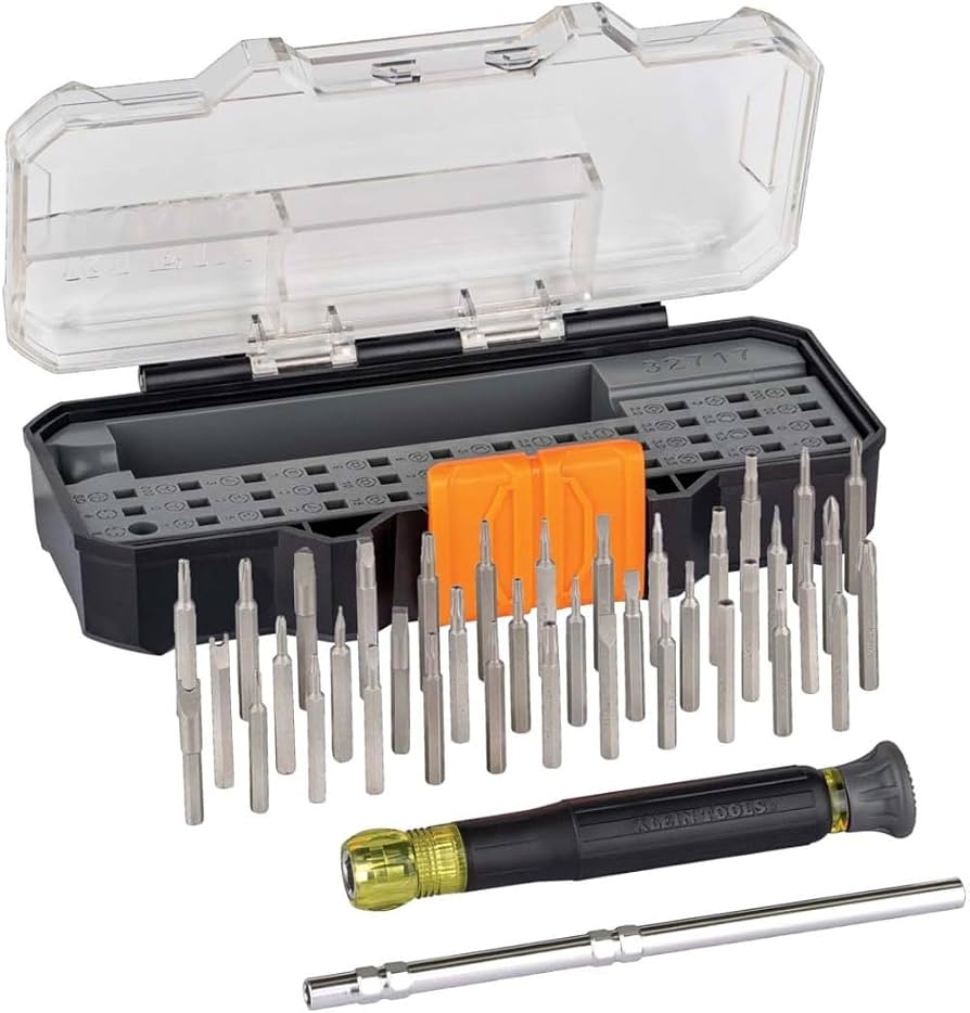 Klein 32717 Precision Screwdriver Set for HVAC/R Systems Professional Grade