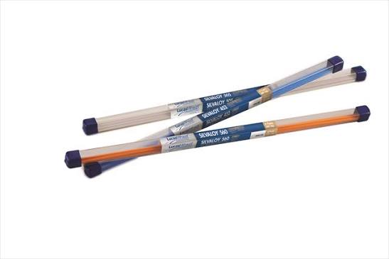 Lucas-Milhaupt Brazing Alloy Flux Coated 50% AG
