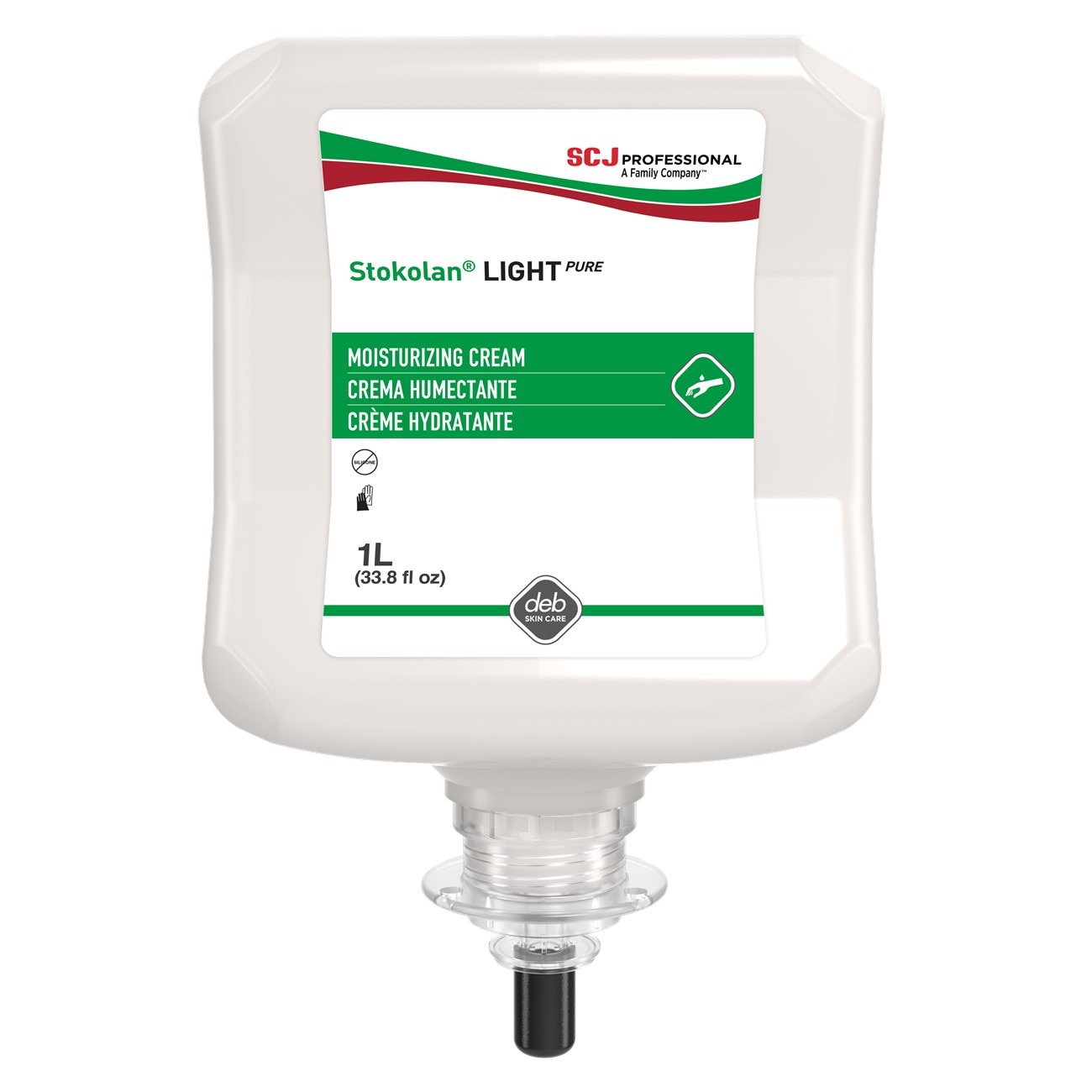 Stokolan SCJRES1L Hand Soap 1 l White Cartridge Unscented