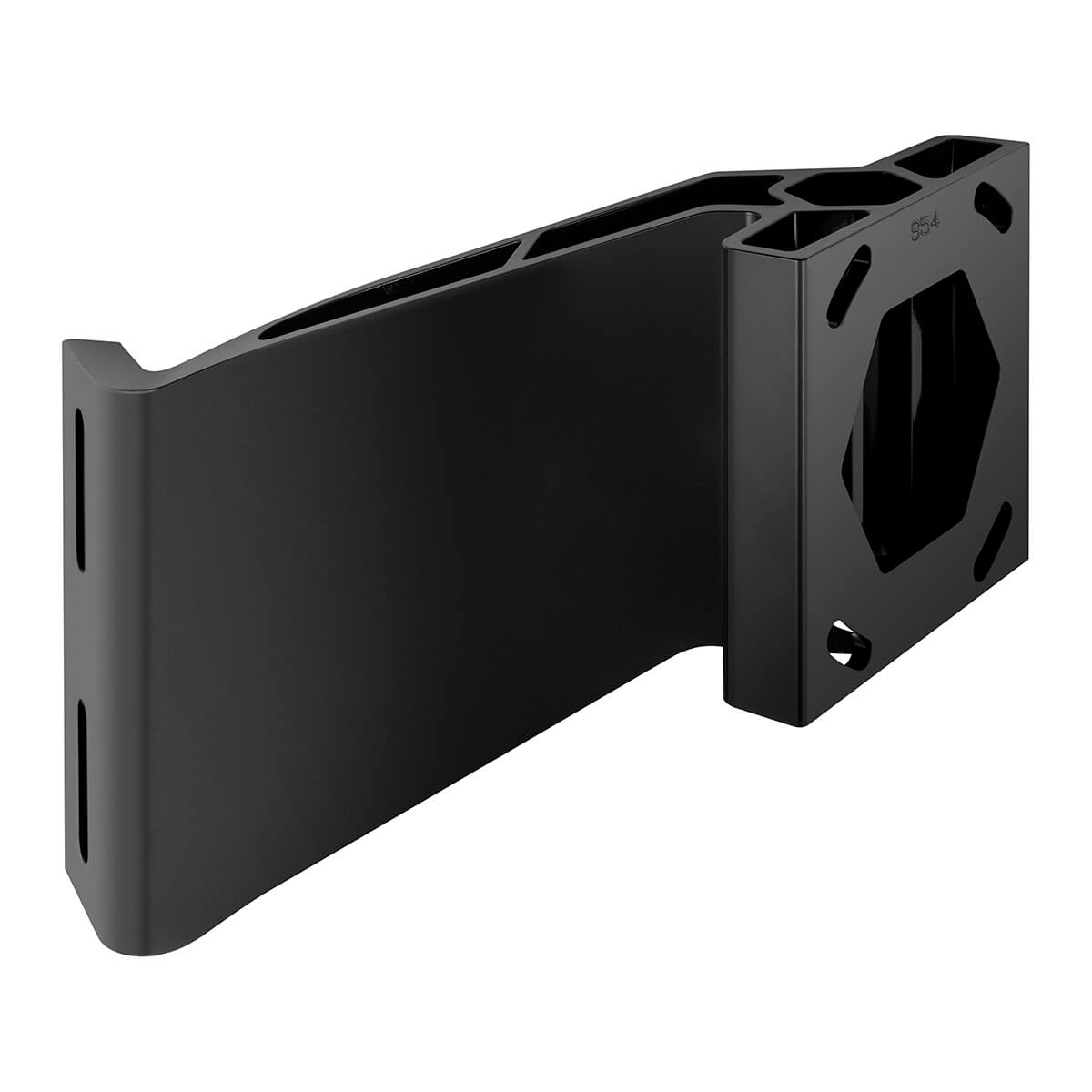 Minn Kota 1810380 S54 Black Jack Plate Adapter for Raptor Starboard 5in Setback 4in Rise