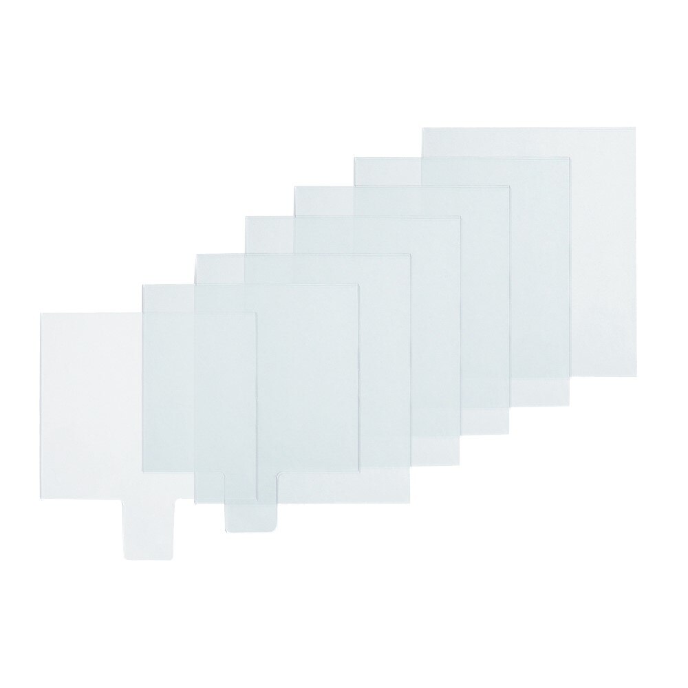 Jackson Safety JKS22606 Safety Plate Set Polycarbonate 5 1/4 x 4 1/2 Inch