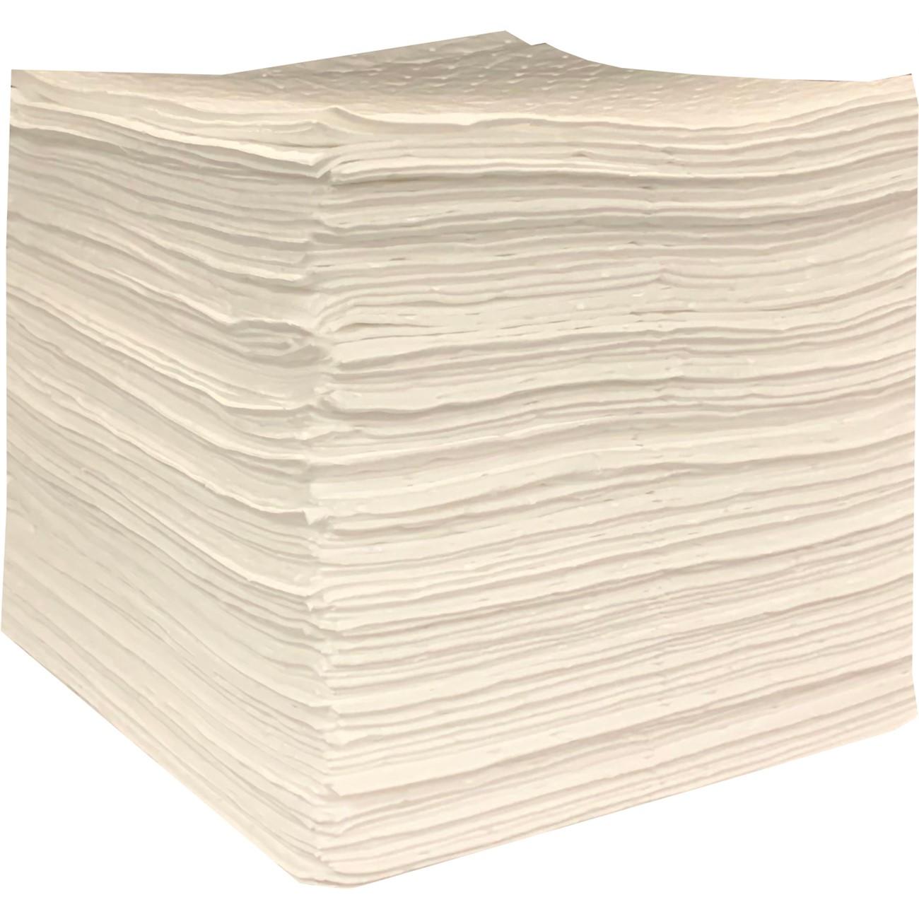 FyterTech NPSO1PH100 NPS Essentials 15" x 18" Oil Only Single-Ply Sorbent Pads