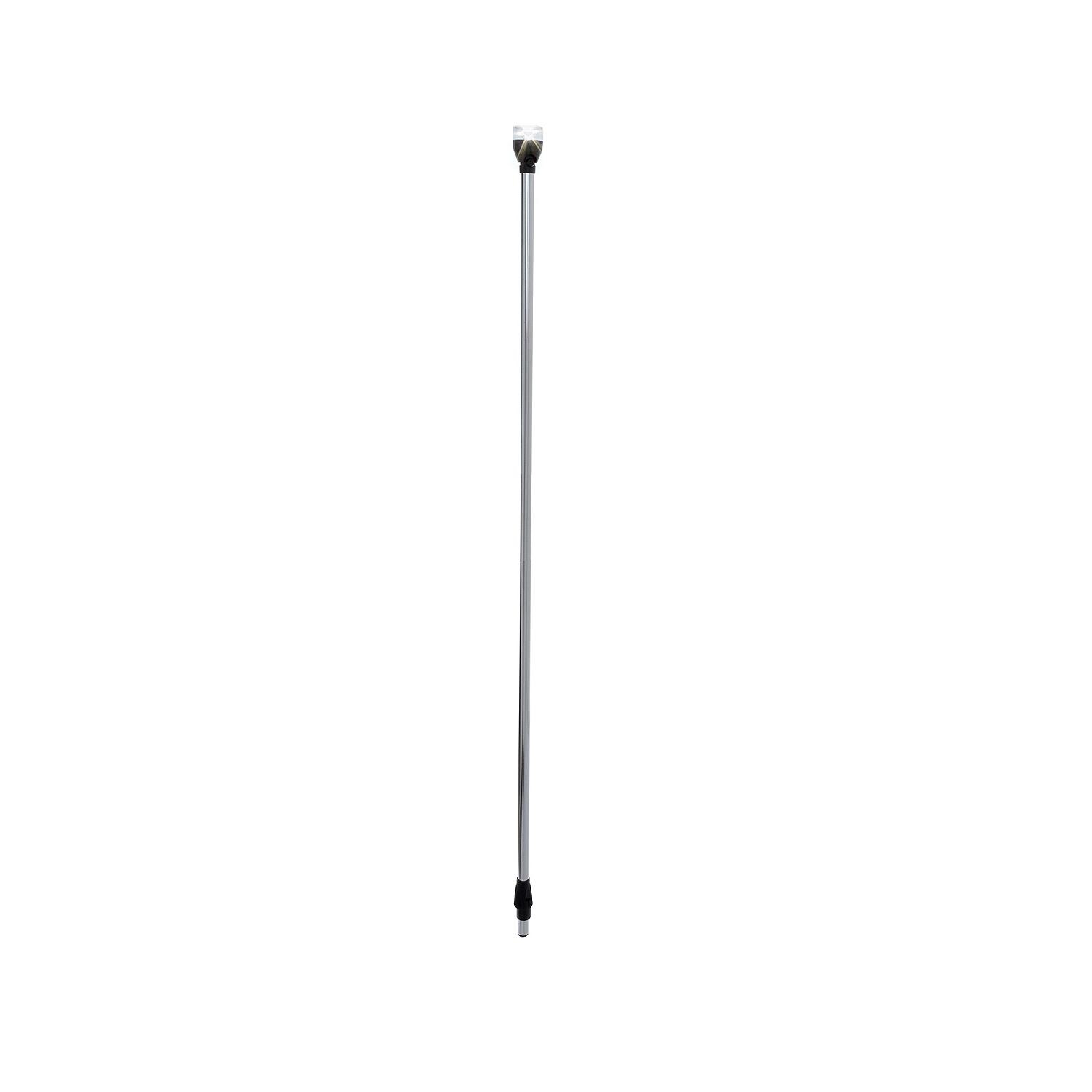 Attwood 5530-48A7 LightArmor All-Round 48in Angled Locking Collar Pole 2-Pin LED