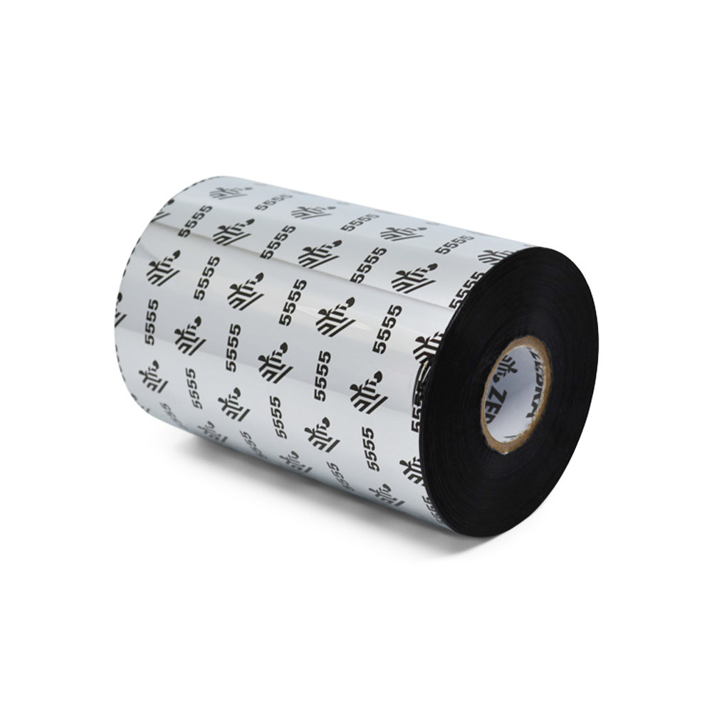 Zebra 4.33" x 1,476' 5555 Wax/Resin Ribbon (Case)