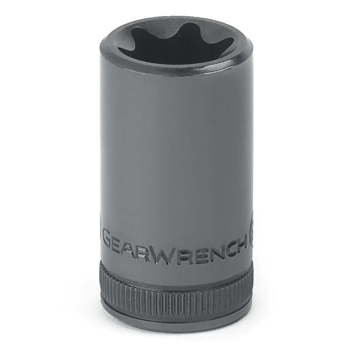 APEX GRW80672 Socket E22 1/2 Inch Alloy Steel Black Oxide External Torx