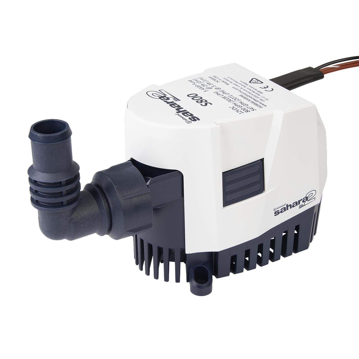 Attwood 5508-7 Sahara MK2 S800 12vDC 5 Amp Bilge Pump