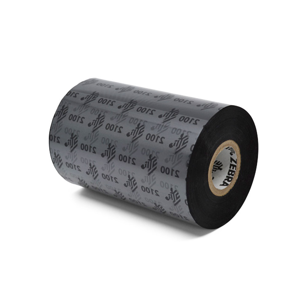 Zebra 4.33" x 1,476' 2100 Wax Ribbon (Case)