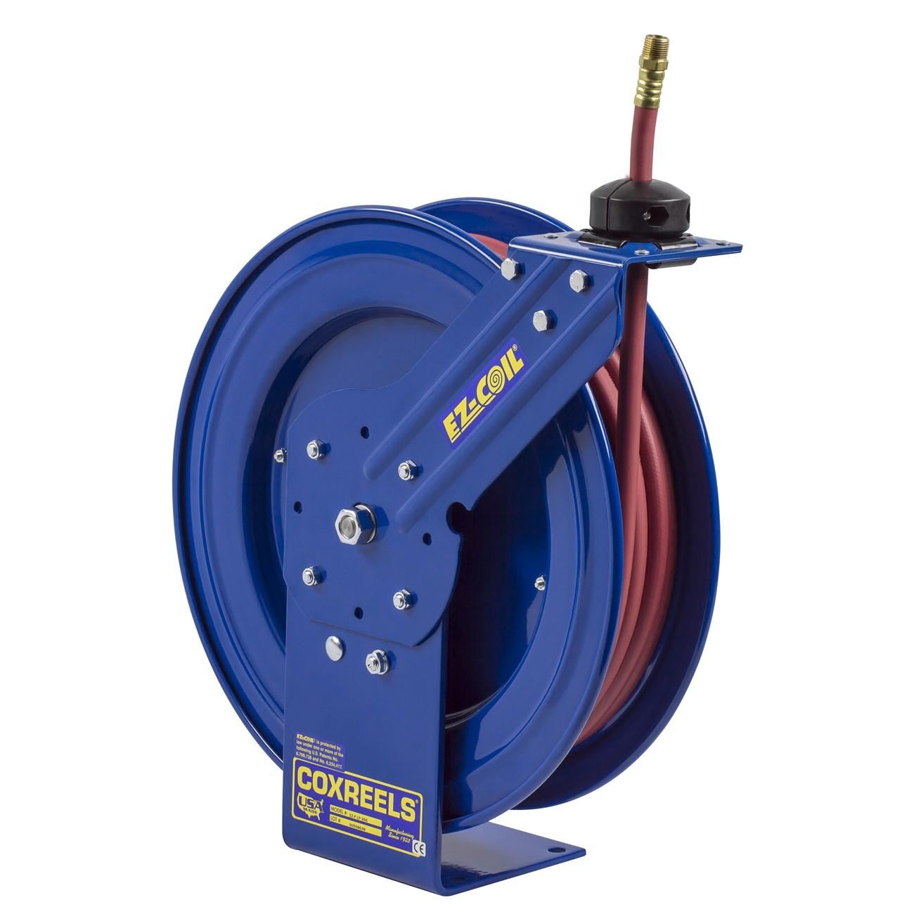 Coxreels CXREZ-P-LP-335 Hose Reel Ez-P 3/8 Inch 5/8 Inch Steel Powder Coated