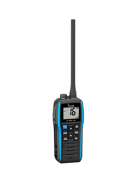 Icom M25 EVO Blue 71 USA M25 Floating Handheld VHF Blue 5 Watts