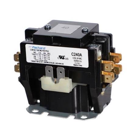 DiversiTech Contactor 40A 2P 24V C240A