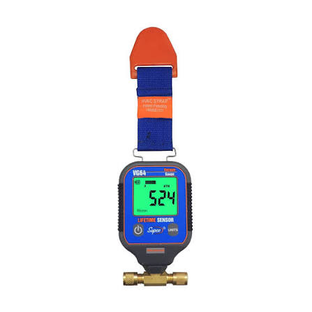 Supco VG64 Digital Vacuum (micron) Gauge Diagnostic Tool for HVAC/R Systems