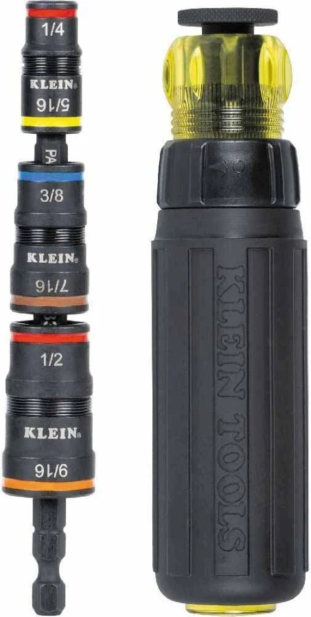 Klein 32910RCHT 7-in-1 Impact-Rated Driver for HVAC/R Systems