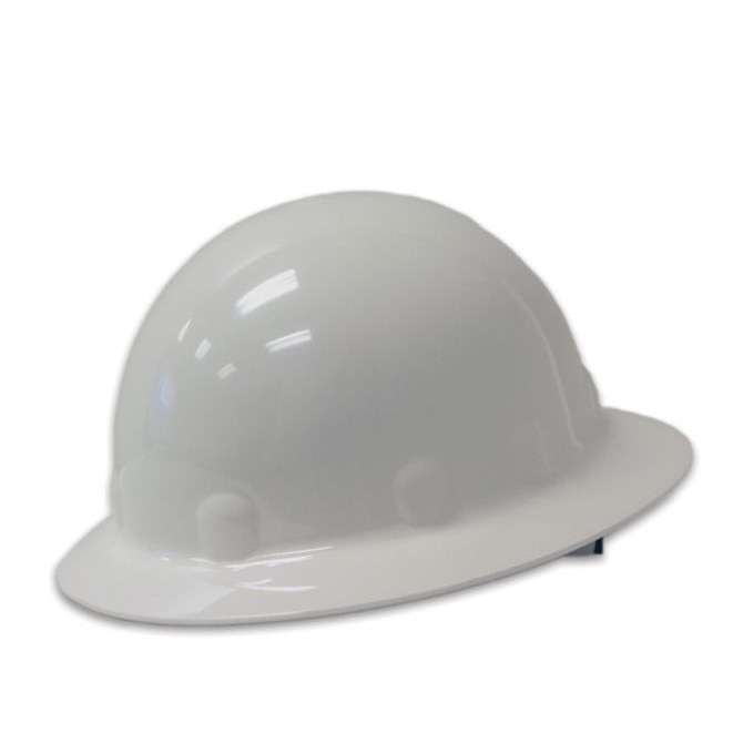 Honeywell FIBE1RW01A000 Fibre-Metal Products Full brim Hard Hat With 3RW2 8 Pt