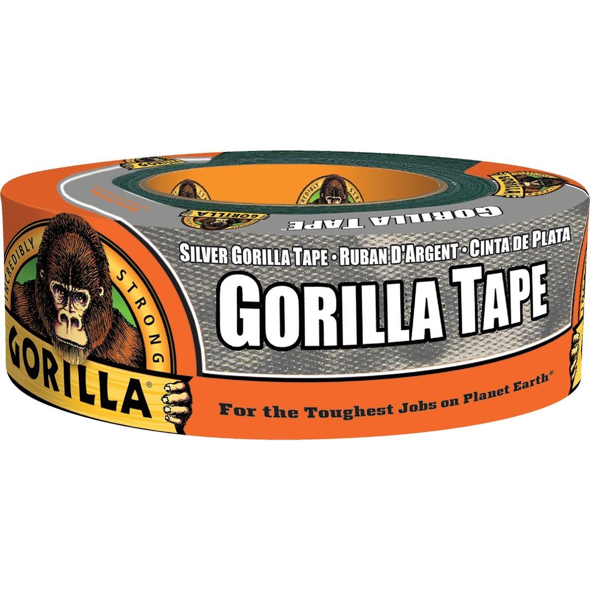 Gorilla Glue GOR105634 Gorilla 1.88 In. x 30 Yd. Heavy-Duty Duct Tape Silver