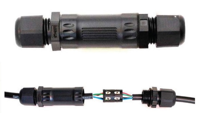 Airmar Inline Cable Splice kit IP67 10 conductor Waterproof