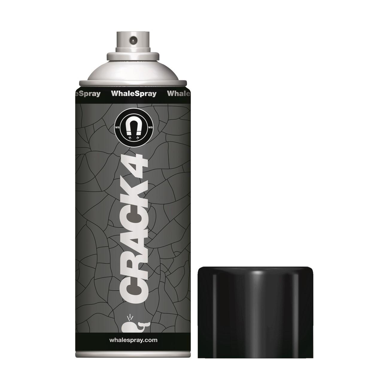 WhaleSpray WSP1825S0020 Magnetic Particles Ndt Crack 4 9.7oz Black Aerosol