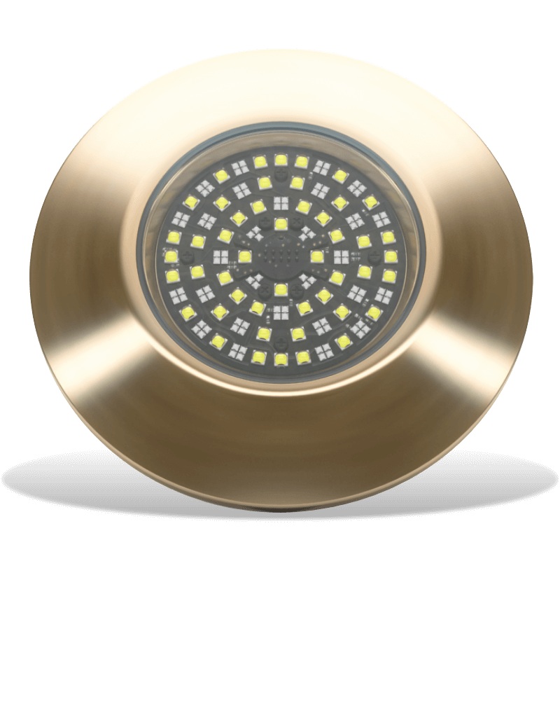 Lumishore SUPRA THX1604 Thru-Hull Mount and Driver Blue/White LED