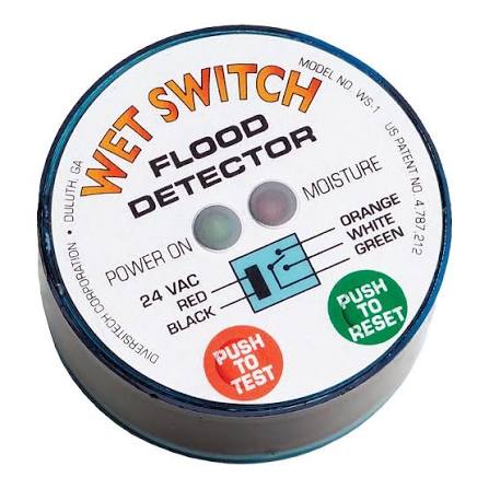 DiversiTech Wet Switch Flood Detector WS-1