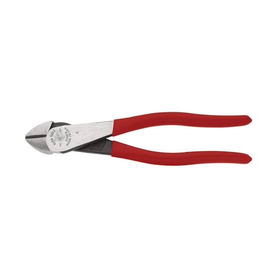 Klein D248-8 Diagonal Cutting Pliers with Angled Head Tool for HVAC/R Systems