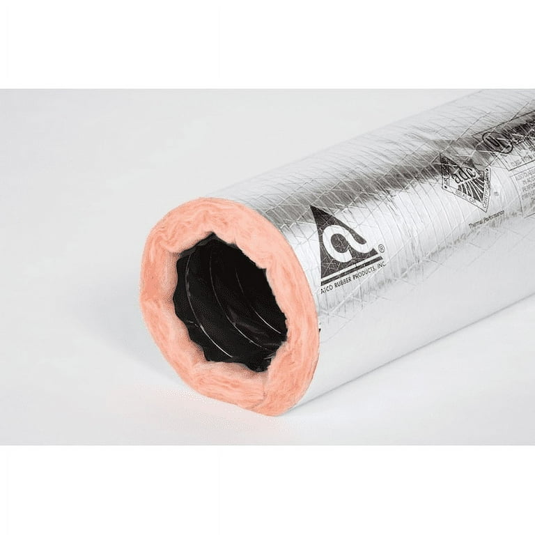 Atco 13602404 4-Inch R6 Flexible Duct for HVAC/R Systems Professional Grade