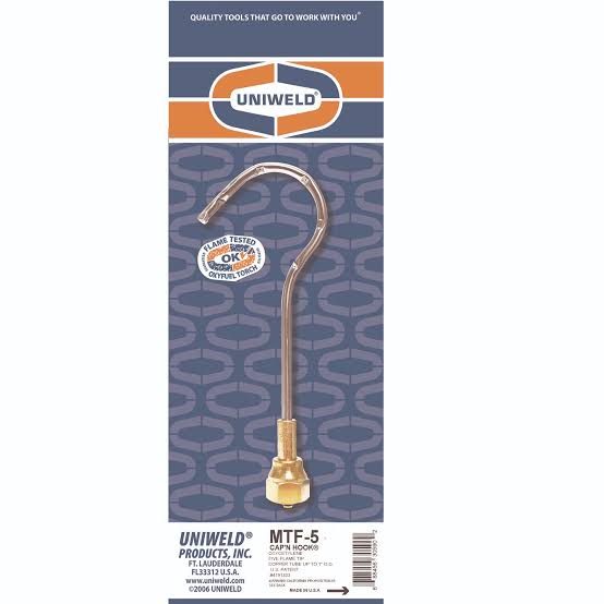 Uniweld Capn Hook Tip MTF-5