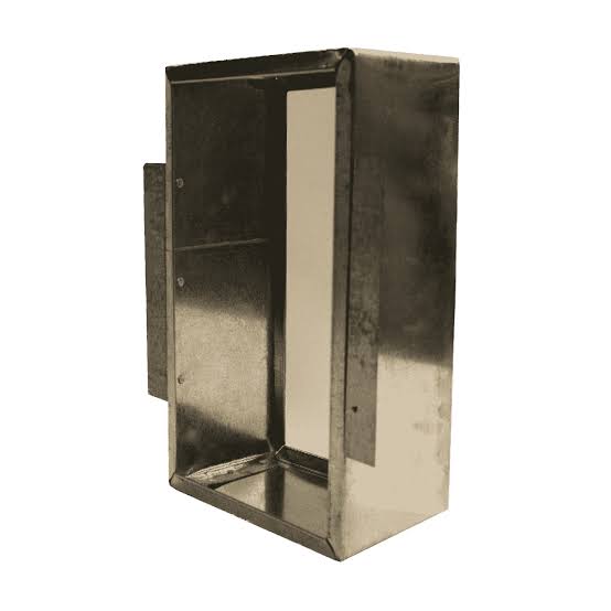 Metal Zinc Copper Box COPBX128 12X8