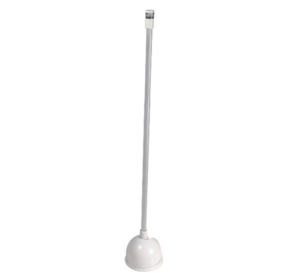 Lumitec Contour 39in Anchor Light, White Sleeve White Base 12/24vDC