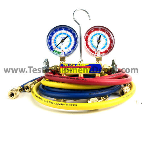Yellow Jacket Manifold & Hoses 2V 42006
