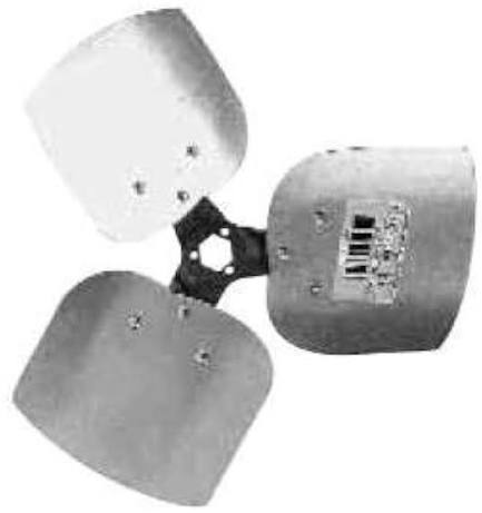 Lau Fan Blade 22" Counterclockwise 27-Degree 3-Wing
