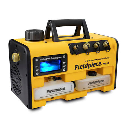 Fieldpiece VP87 Vacuum Pump Runquick Oil Change System Lubricant