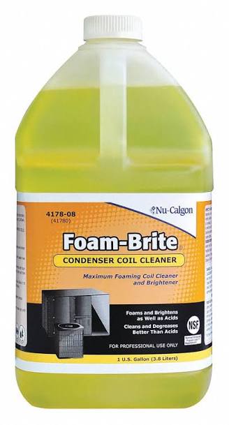 NU-CALGON 4178-08 Condenser Coil Cleaner for HVAC/R Systems Professional Grade