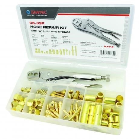 Gentec GTCCK-5SP Hose Repair Kit "A" & "B" Fittings