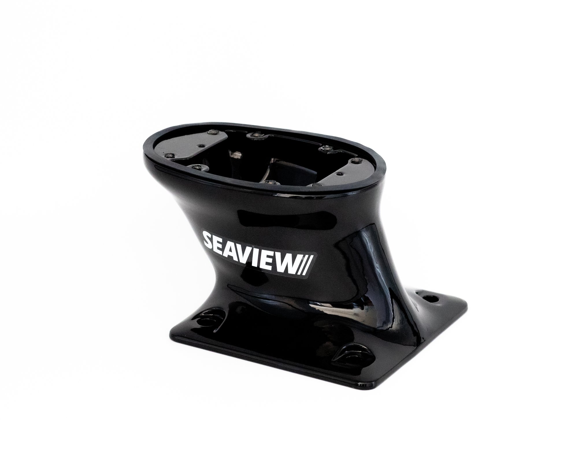 Seaview PMA57M1BLK 5in Mount Aft Rake Requires Plate Black