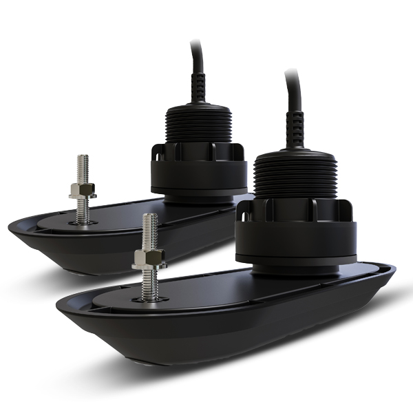 Raymarine T70320 RV-312 RealVision 3D Pair Plastic Thru Hull 12Deg
