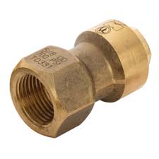 Mueller Refrigerant Line Fitting 1/4 AC Push AC-Push