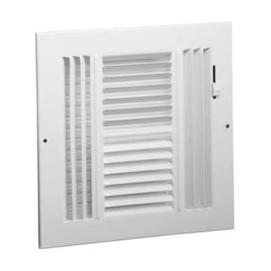 Hart & Cooley Supply Register 684M 12X12 703930 White Metal Handle