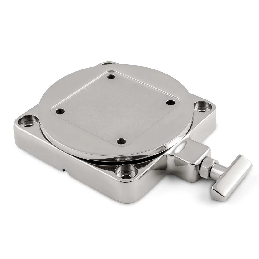 Cannon 1903002 Low Profile Swivel Base Stanless Steel