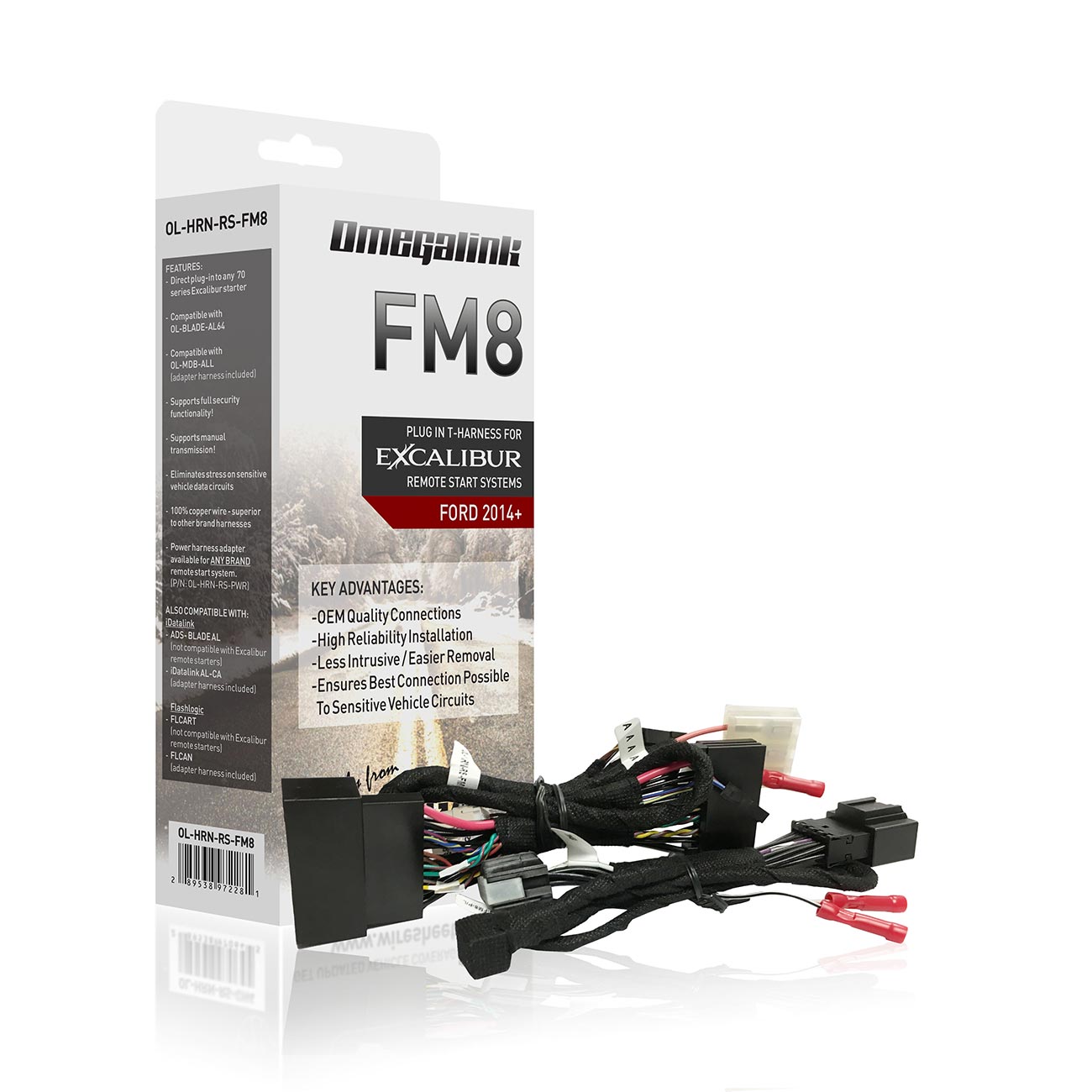 Omegalink Plug&Play HarnessCovers Select Ford Vehicles; 2014-2024