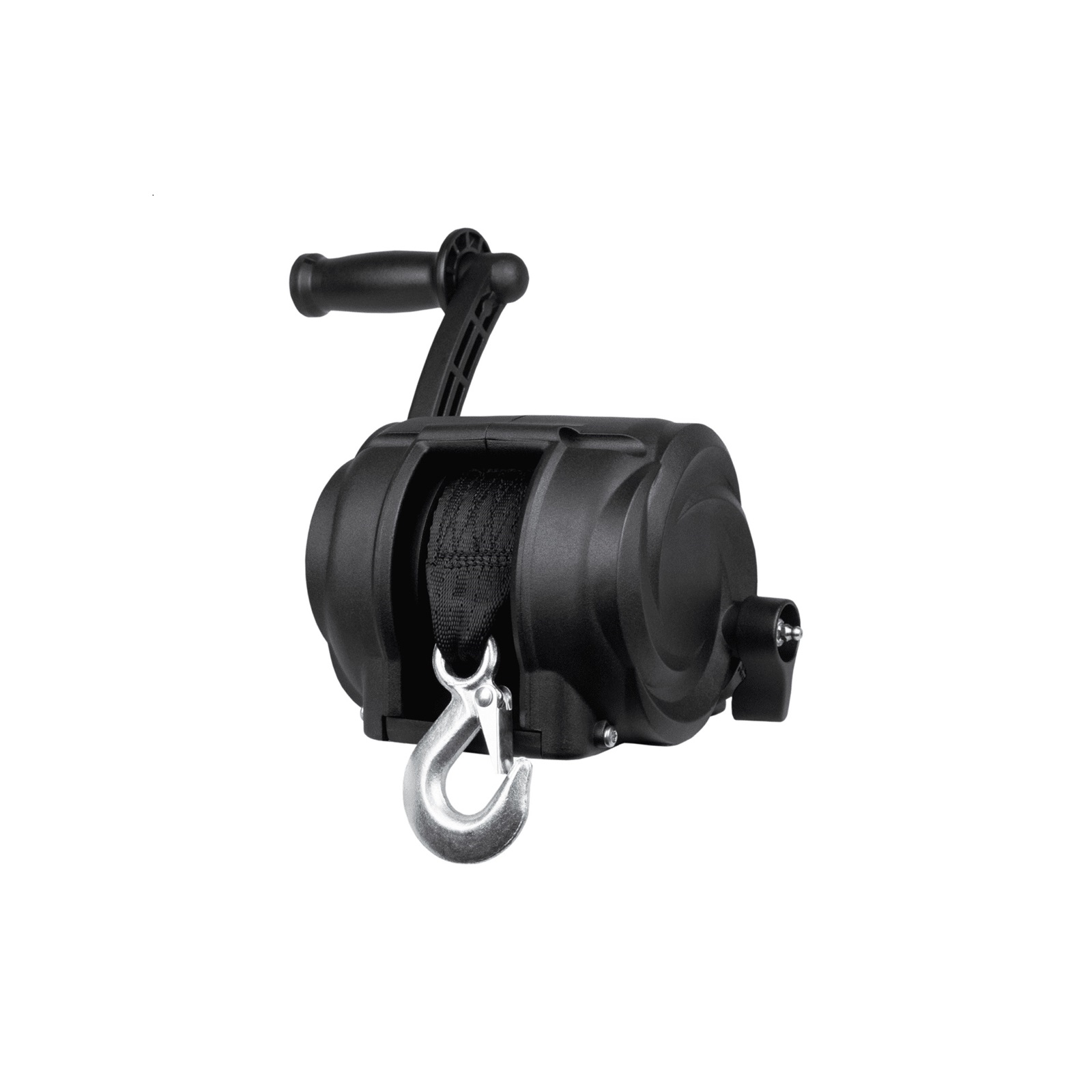 Powerwinch 21300B 2000 Trailer Winch Manual Strap Black for Boats Up to 2000lb