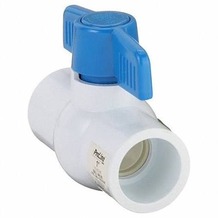 Mueller 107-635 PVC Ball Valve Solenoid Valve for HVAC/R Systems