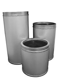 ECCO B-Vent Pipe 445EL 4X45 Double Wall 200413