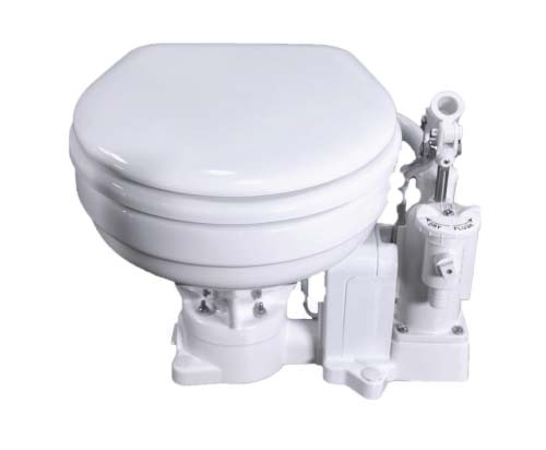 Raritan P102E12 PH PowerFlush Manual Toilet Household Size Bowl 12v