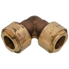 Mueller Refrigerant Line Fitting 3/4 AC Push Long Radius 90 Elbow